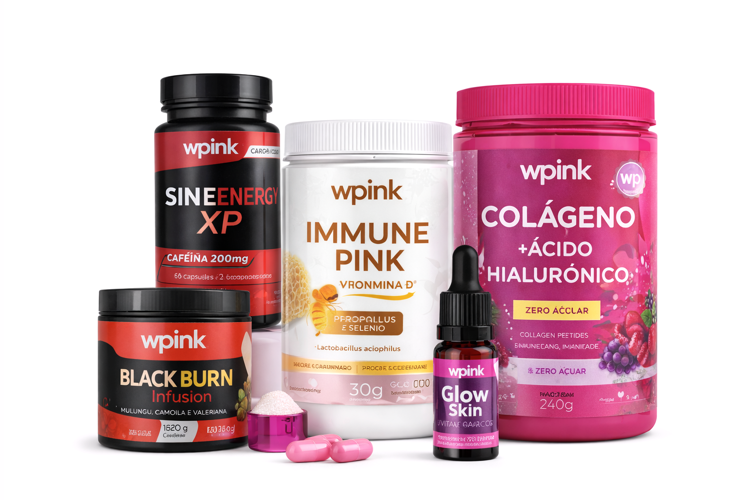 Kit cuidado completo:: Beleza, disposição e Energia