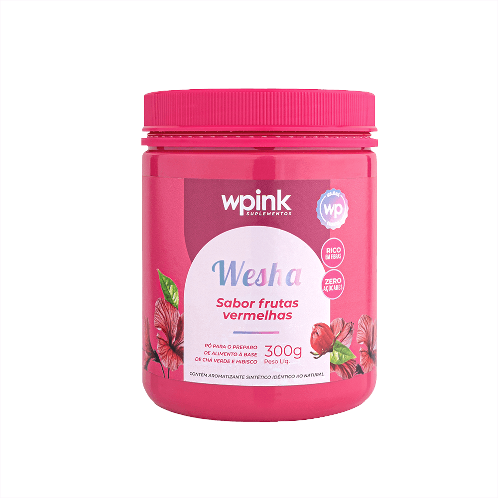 Chá funcional chá verde e hibisco - 300g